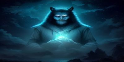成人犯罪漫画《Monster》场景，神秘反派约翰在夜晚城市背景下的剪影，画面冷峻，充满悬疑气氛